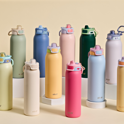 Pop & Fill Stainless Steel Water Bottle