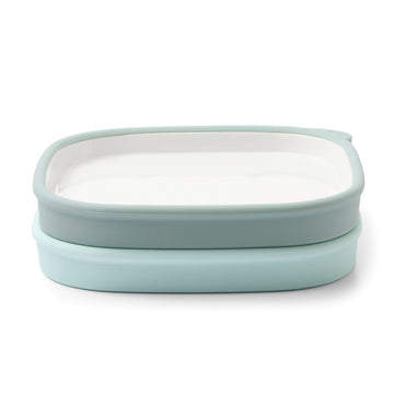 Clean Start Toddler Ceramic Everything Plate - 2 Pack