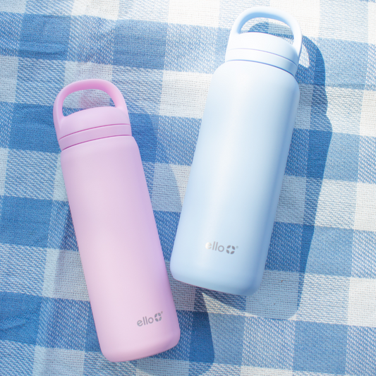 Cooper Combo Stainless Steel Water Bottle with Two Lids