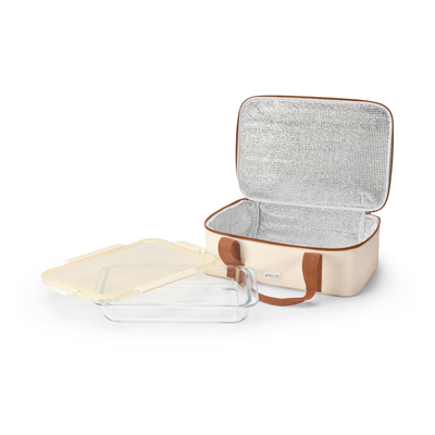 Color Lock® Glass 9x13 Deep Bakeware With Carrier