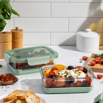 Ello Duraglass Refresh™ Meal Prep Containers, Set of 2
