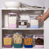 9 Cup Plastic Food Storage Canister with Airtight Lid